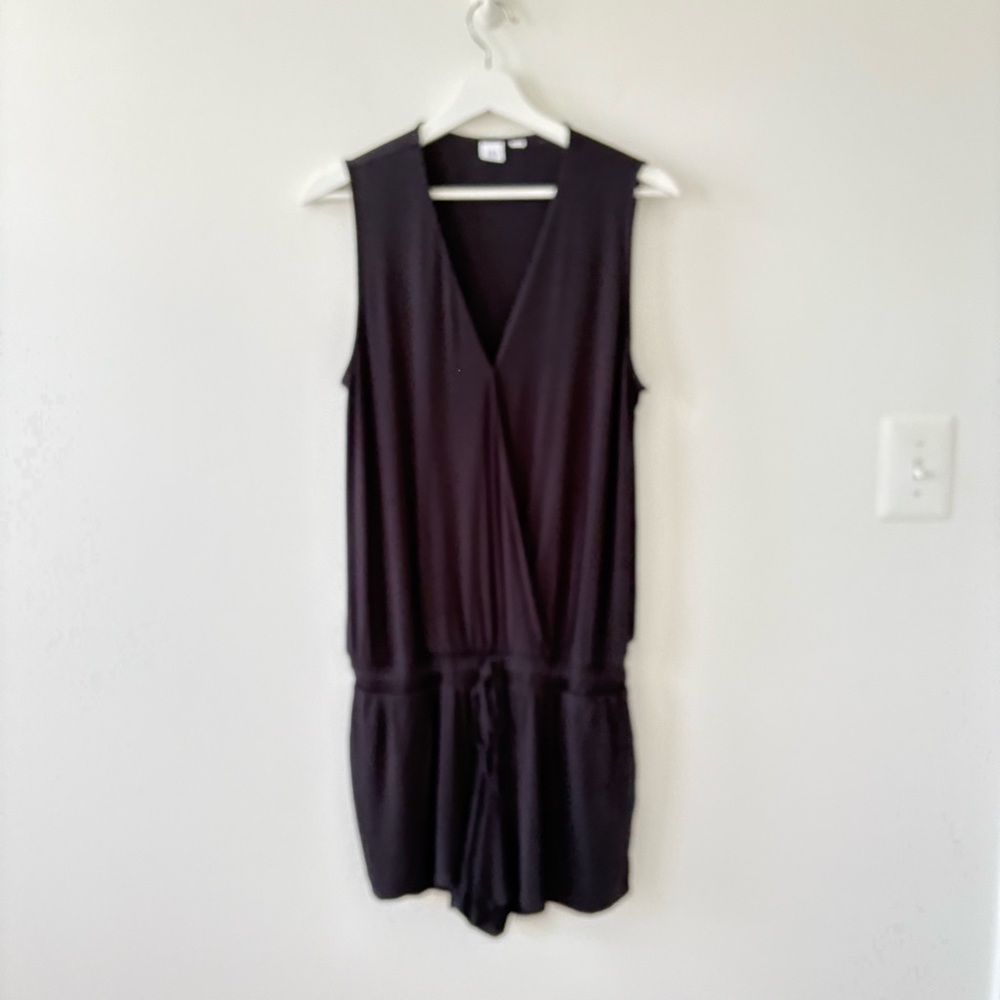 GAP Women’s Black V-neck Rompers